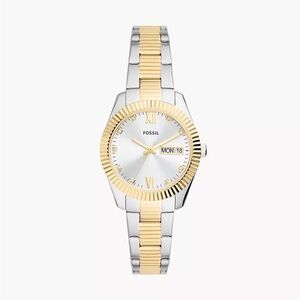 Fossil Gold and Silver Watch